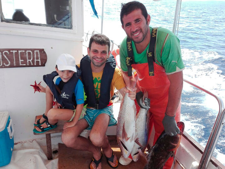 www.fishingtripmenorca.co.uk boat trips fishing at Menorca with Gonzalez